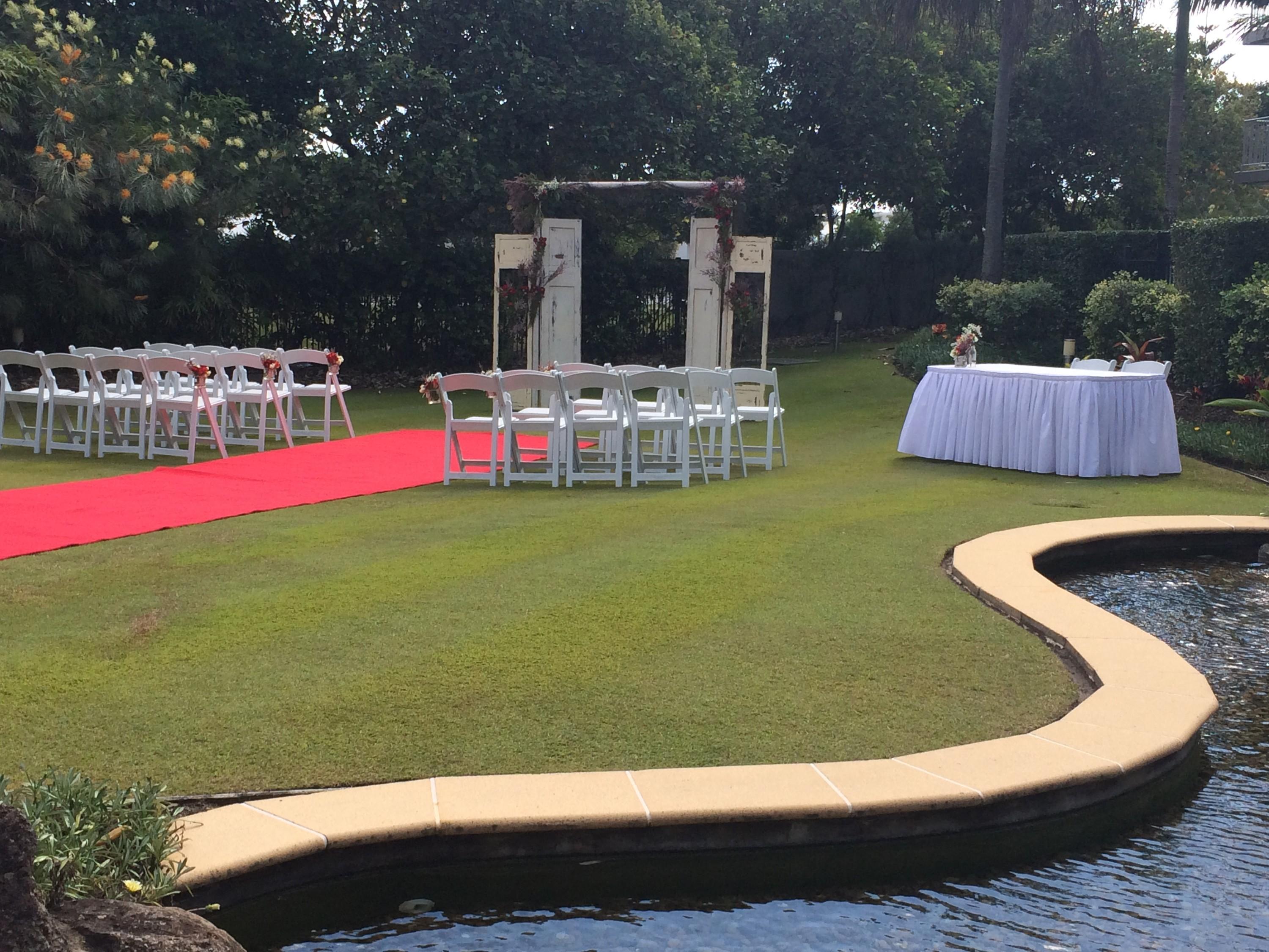 Peppers Salt Resort & Spa Kingscliff Eksteriør billede Wedding at the Gardens of the Royal Thai Navy